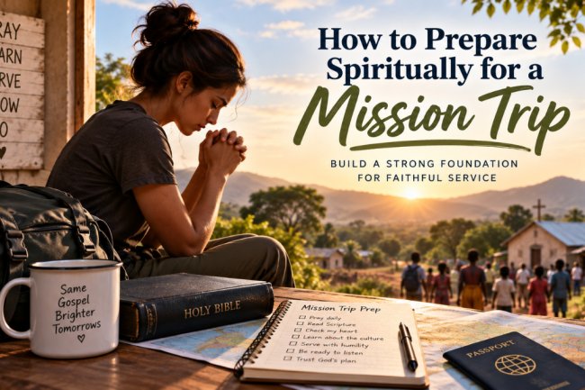 How to Prepare Spiritually for a Mission Trip